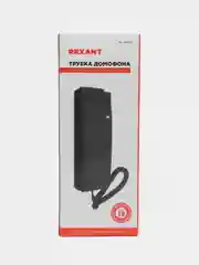 Черный трубка домофона REXANT координатная  с индикатором и регулировкой громкости