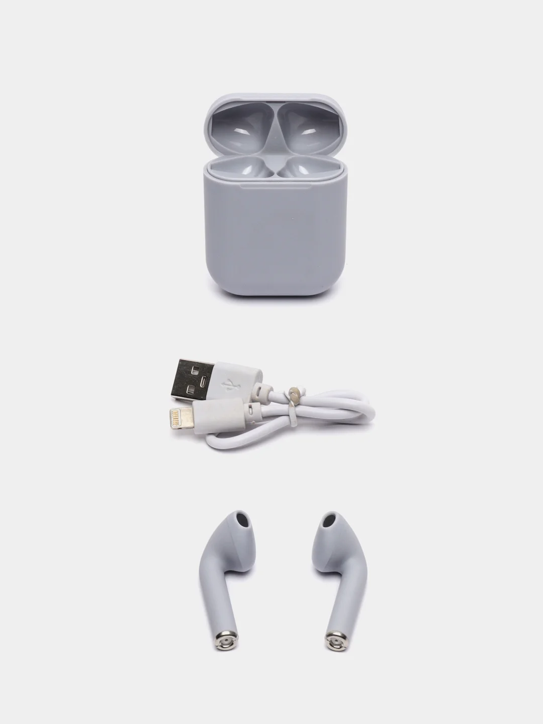 Сиреневый беспроводные наушники inPods 12, сенсорные, с анимацией