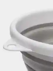Серый ведро складное силиконовое, 5 и 10 л, 3 цвета,для дома,для машины