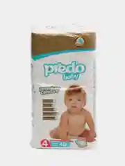Predo baby Подгузники для детей 4 от 7 до 18 кг. Детские подгузники 40 шт