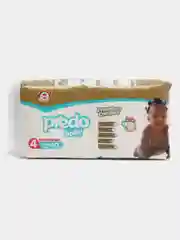 Predo baby Подгузники для детей 4 от 7 до 18 кг. Детские подгузники 40 шт