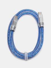 Зарядный кабель светящийся Type-C/Type-C