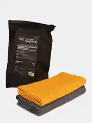 Cалфетка из микрофибры для стекол, зеркал для уборки Smart Open Glass Fiber Waffle 2шт