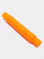 Оранжевый игрушка-антистресс Pop tubes