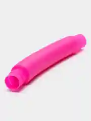 Розовый игрушка-антистресс Pop tubes
