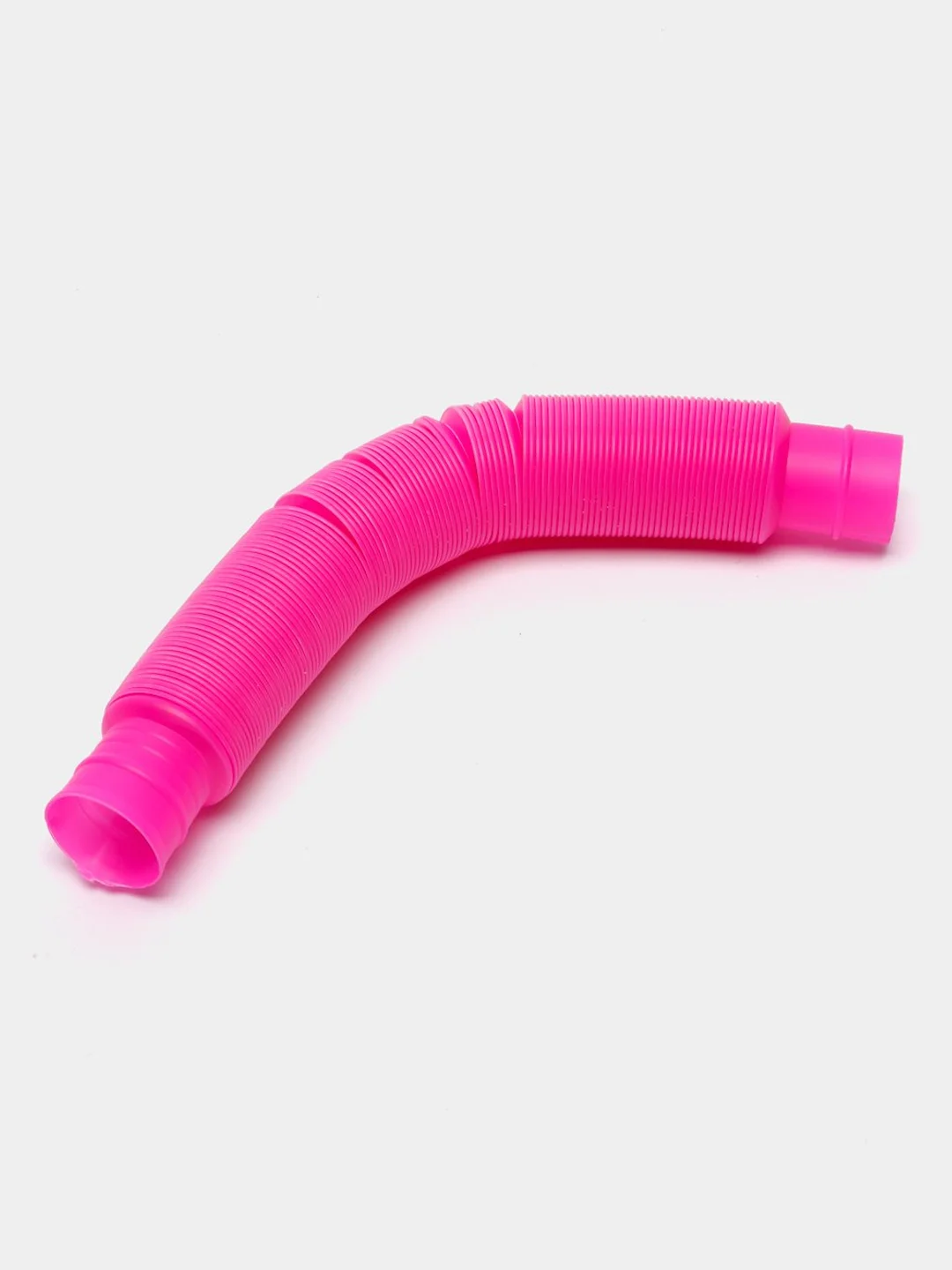 Розовый игрушка-антистресс Pop tubes