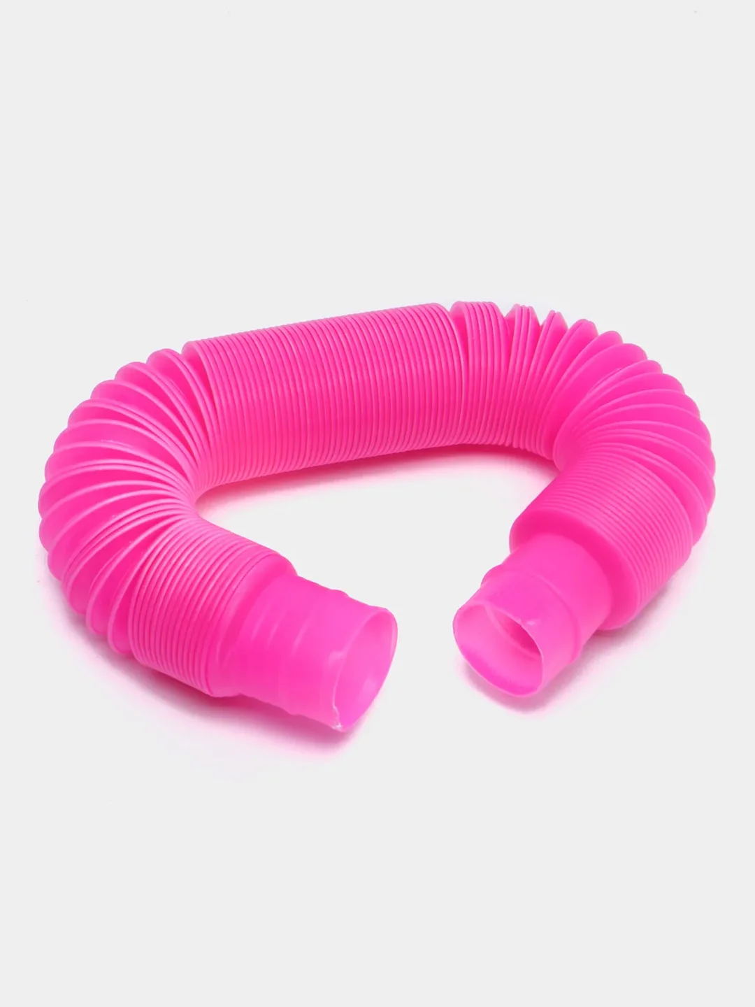 Розовый игрушка-антистресс Pop tubes