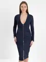Зелёный хаки платье повседневное