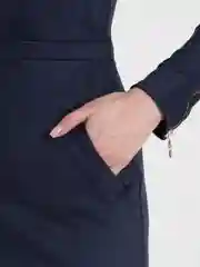 Зелёный хаки платье повседневное