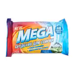 Бирюзовый средство для для ручной стирки и удаления пятен MEGA Альпийская свежесть
