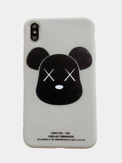 Чехол с медведем для iPhone 11, 11 Pro, 11 Pro Max, XS, XS Max, XR, 7, 8