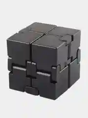 Хром кубик-антистресс Infinity Cube (инфинити куб) игрушка-трансформер бесконечный конструктор