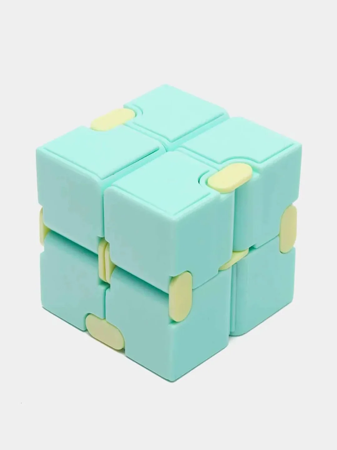 Мятный кубик-антистресс Infinity Cube (инфинити куб) игрушка-трансформер бесконечный конструктор