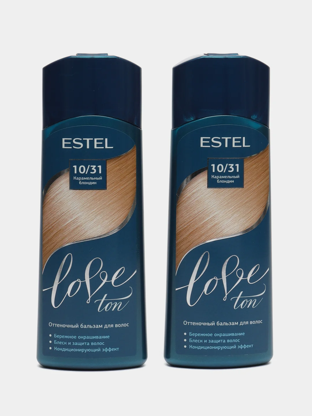 Горчичный оттеночный бальзам estel love tone 2шт по 150ml