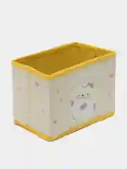 Желтый кофр для хранения вещей, игрушек, канцелярии, детский, подростковый короб, подарок