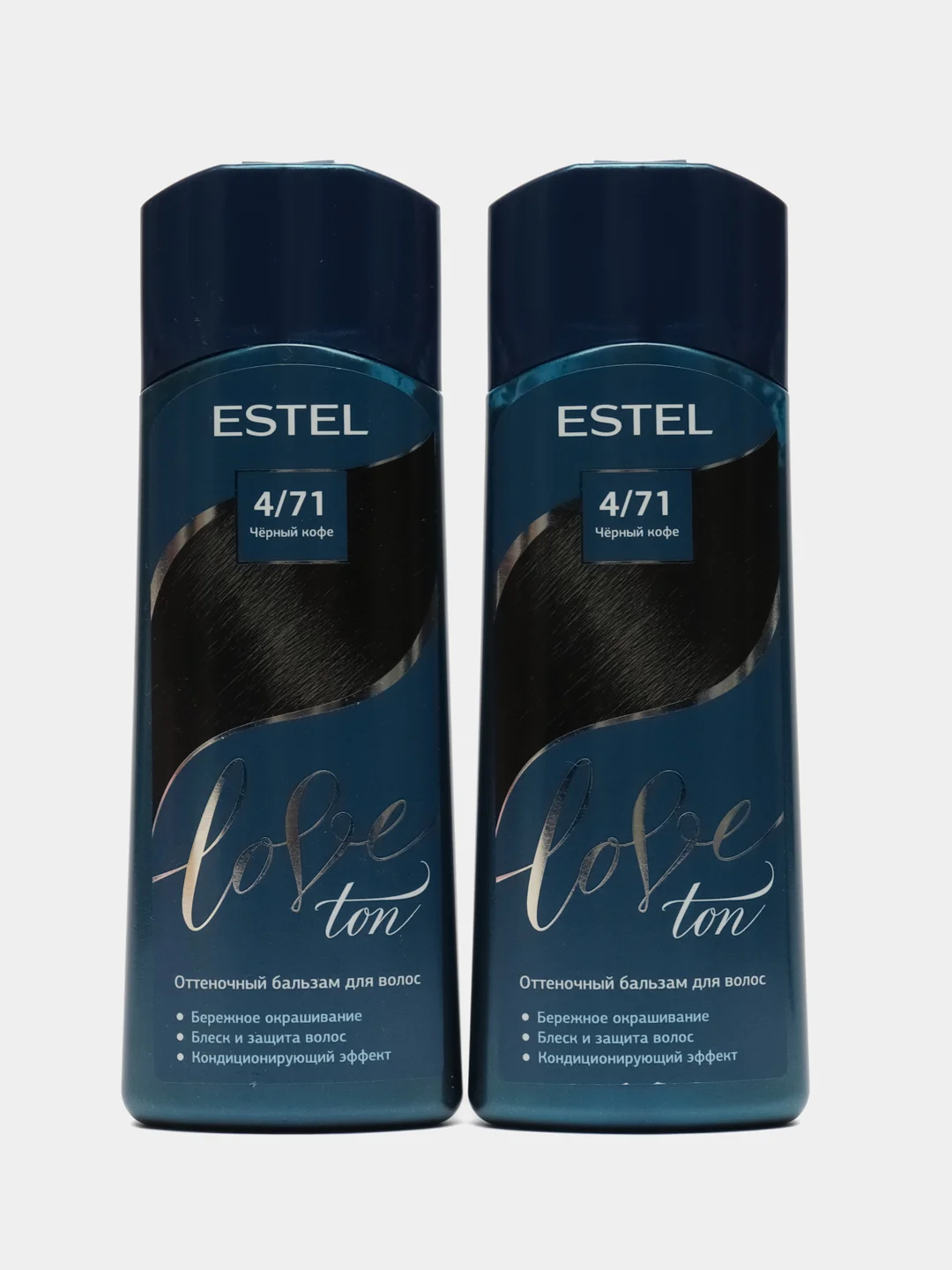 Карамельный оттеночный бальзам estel love tone 2шт по 150ml