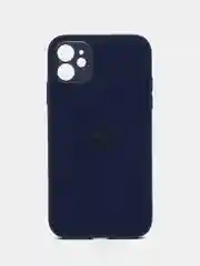 Белый чехол для iPhone 11, со стеклянной панелью и защитой камеры
