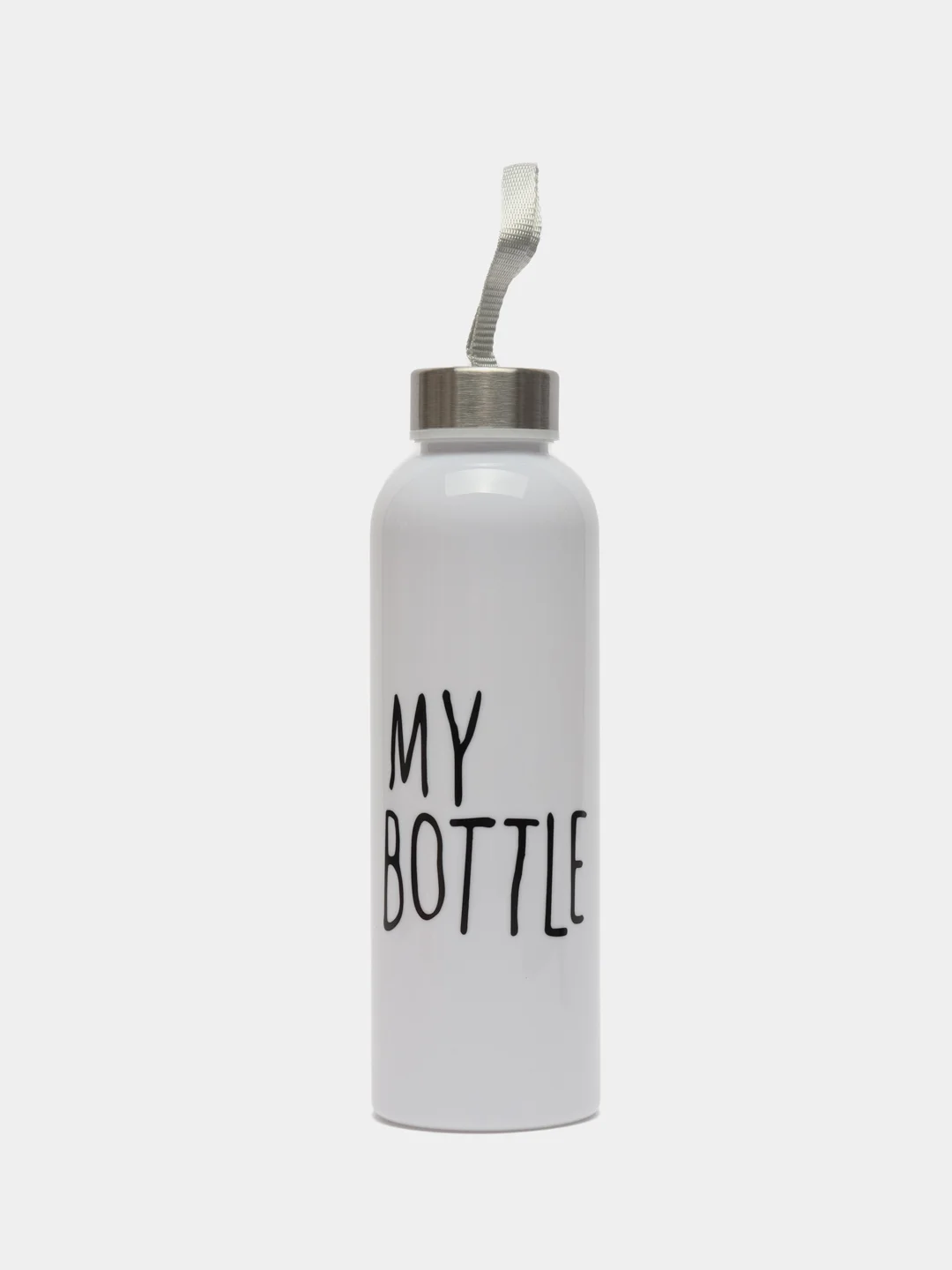 Белый бутылка для воды - My bottle, 500 мл, 6.5 х 21.5 см