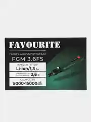 Гравер аккумуляторный FAVOURITE FGM 3.6FS, Li-ion, 3,6 В, 94 насадки, кейс