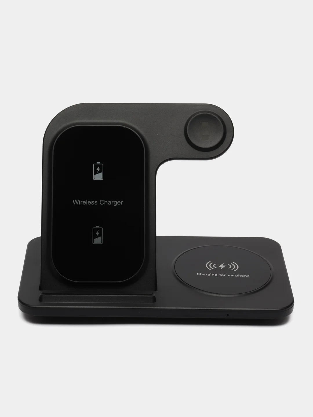 Белый беспроводная зарядка 3 в 1 для iPhone, iWatch, AirPods, Android, 2 цвета