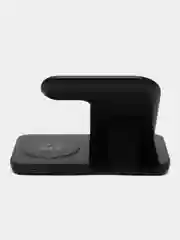 Белый беспроводная зарядка 3 в 1 для iPhone, iWatch, AirPods, Android, 2 цвета