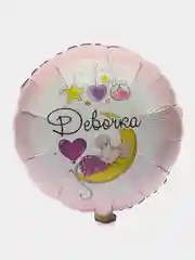 Шар фольгированный на выписку, шар воздушный на рождение девочки, Ура девочка