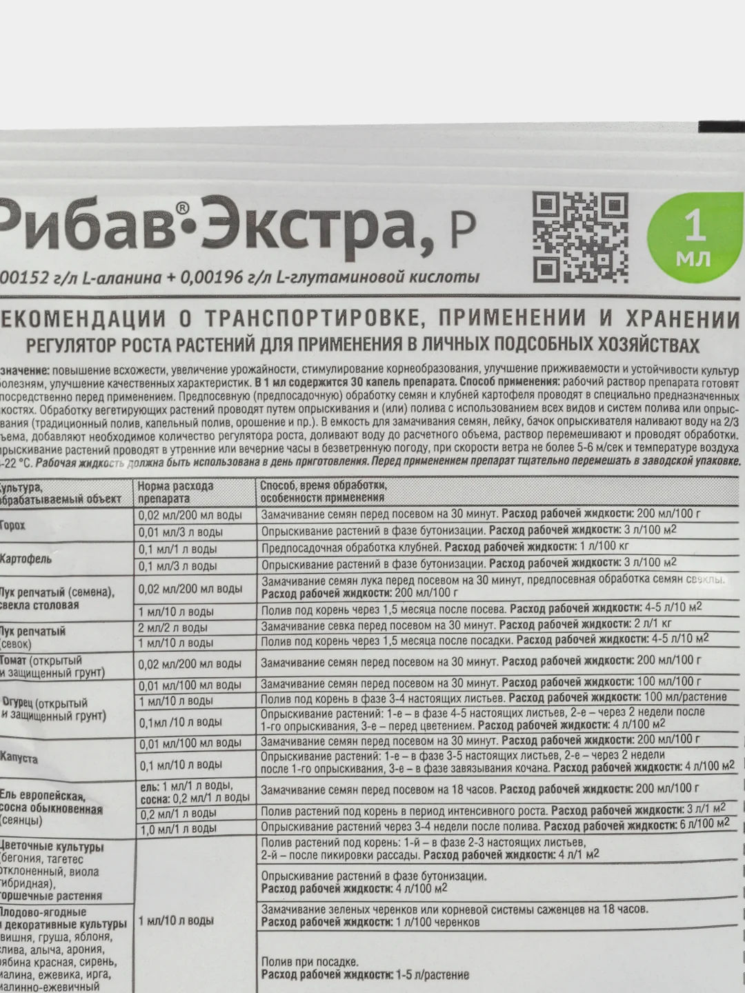 Рибав Экстра, ампула 1 мл