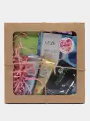 Голубой подарочный набор косметики женский, Beauty box, подарок на новый год