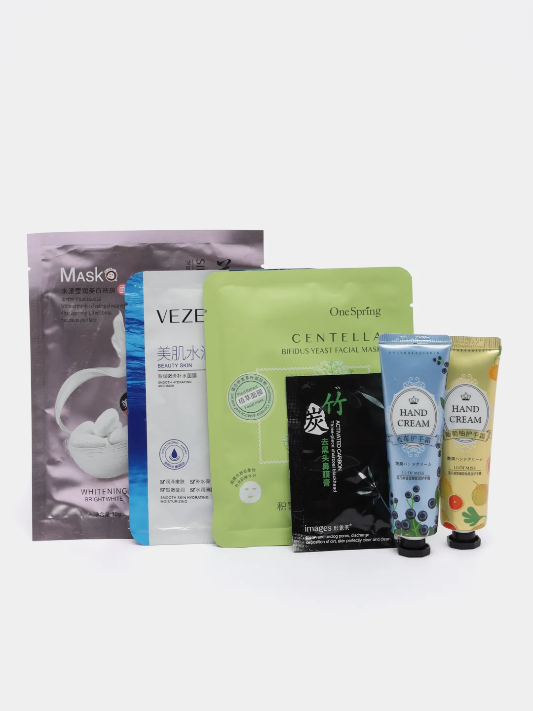 Голубой подарочный набор косметики женский, Beauty box, подарок на новый год