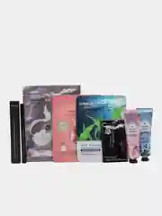 Синий подарочный набор косметики женский, Beauty box, подарок на новый год