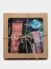 Синий подарочный набор косметики женский, Beauty box, подарок на новый год