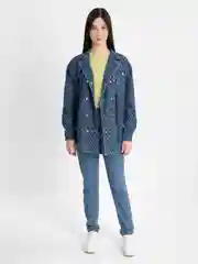 Джинсовая рубашка ljhy