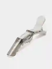 Серый зажимы парикмахерские 4шт "KLEVER", 11.5 см