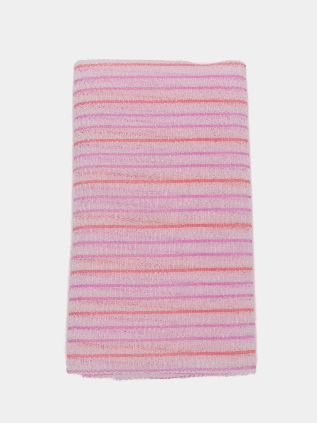 Розовый мочалка для душа нейлоновая SB CLEAN&BEAUTY (28х100) Fresh Shower Towel, 1шт
