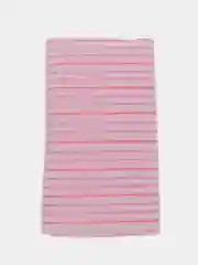 Розовый мочалка для душа нейлоновая SB CLEAN&BEAUTY (28х100) Fresh Shower Towel, 1шт