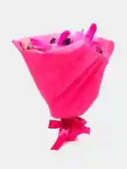 Готовый!Светящийся букет из бабочек