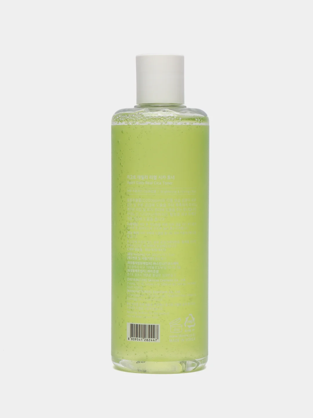Тонер для лица успокаивающий с центеллой азиатской Jigott Daily Real Cica Toner, 300ml