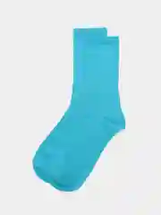Лазурный женские длинные носки