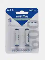 Аккумуляторная батарейка ААА Smartbuy, 2 шт