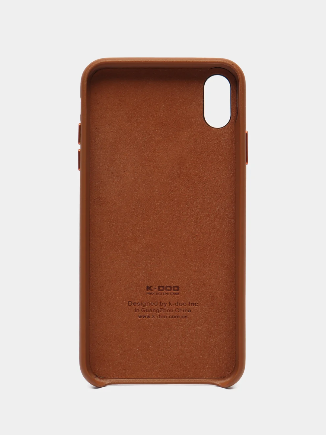 Коричневый чехол для iPhone K-Doo Noble Collection для iPhone X/Xs, Xs Max, Xr