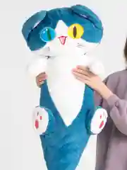 Морской мягкая игрушка "Кот-акула" плюшевая, антистресс, котик