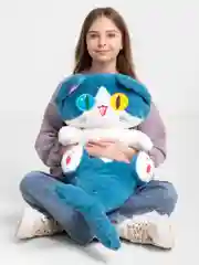 Мягкая игрушка "Кот-акула" плюшевая, антистресс, котик