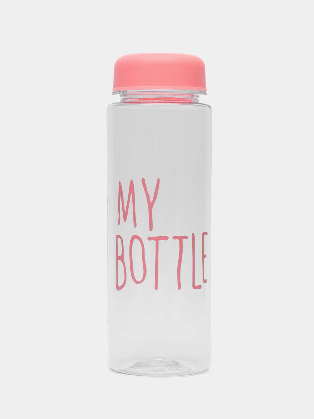 Розовый бутылка для воды, 500 мл, My bottle, 19.5 х 6 см, термочехол в комплекте