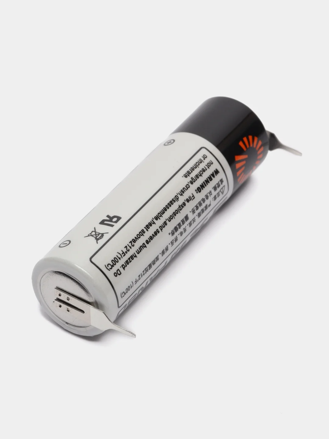 Элемент питания батарейка FANSO ER14505H/2PT 3.6V 2700mAh Li-SOCl2 с выводами на плату