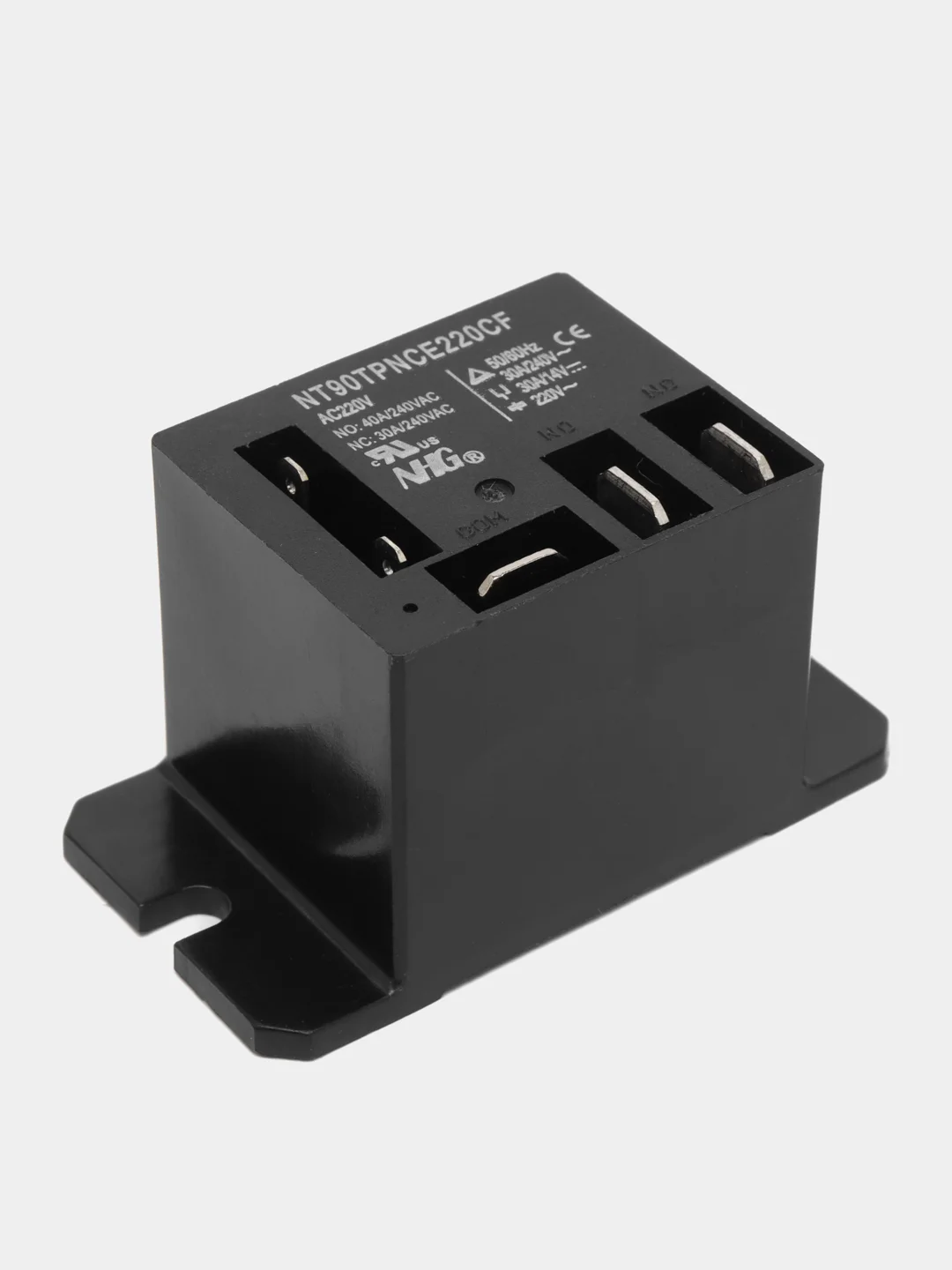 Реле котла NT90TP-N-C-E-220-C-F(S-F)NT90TPNCE220CF(SF)220VAC 1С(SPDT) 30A(NC)/40A(NO)