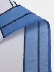 Голубой мужской носовой платок, 3 штуки