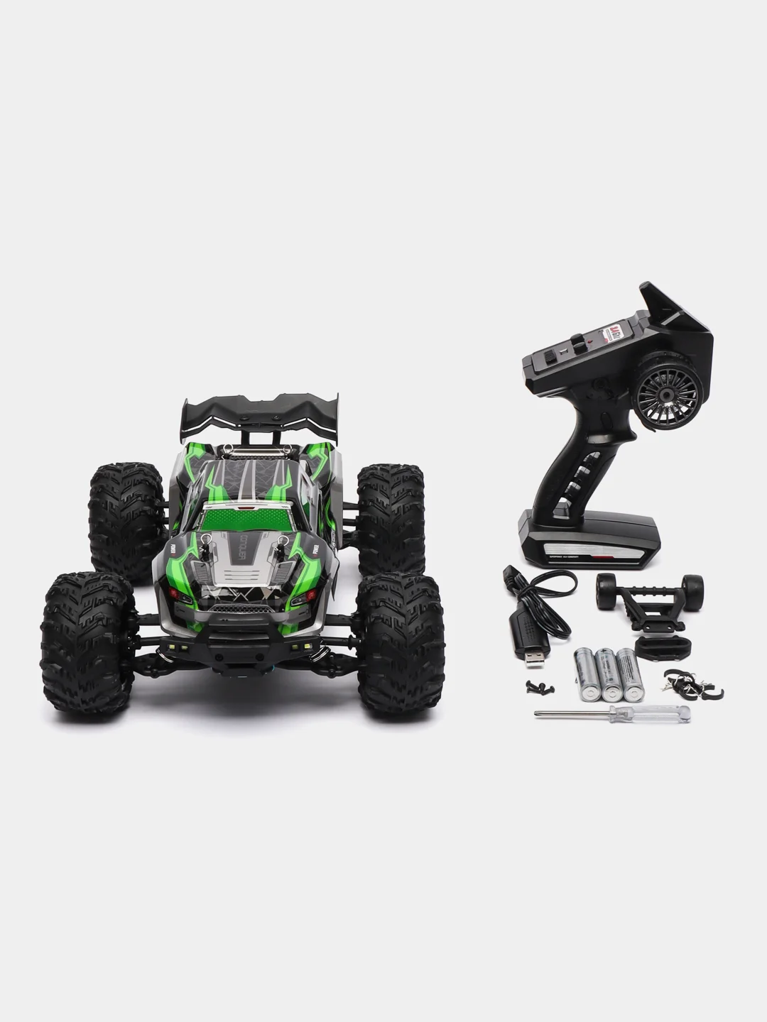 Зеленый машина на пульте управления внедорожник 1:16 RC CONQUER