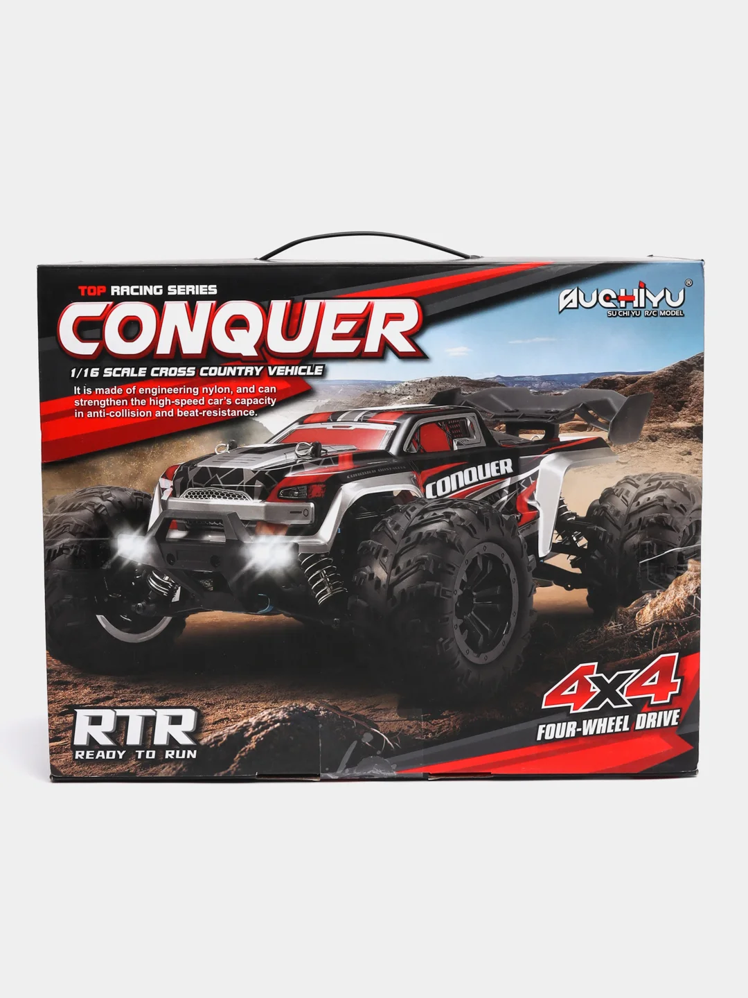 Зеленый машина на пульте управления внедорожник 1:16 RC CONQUER