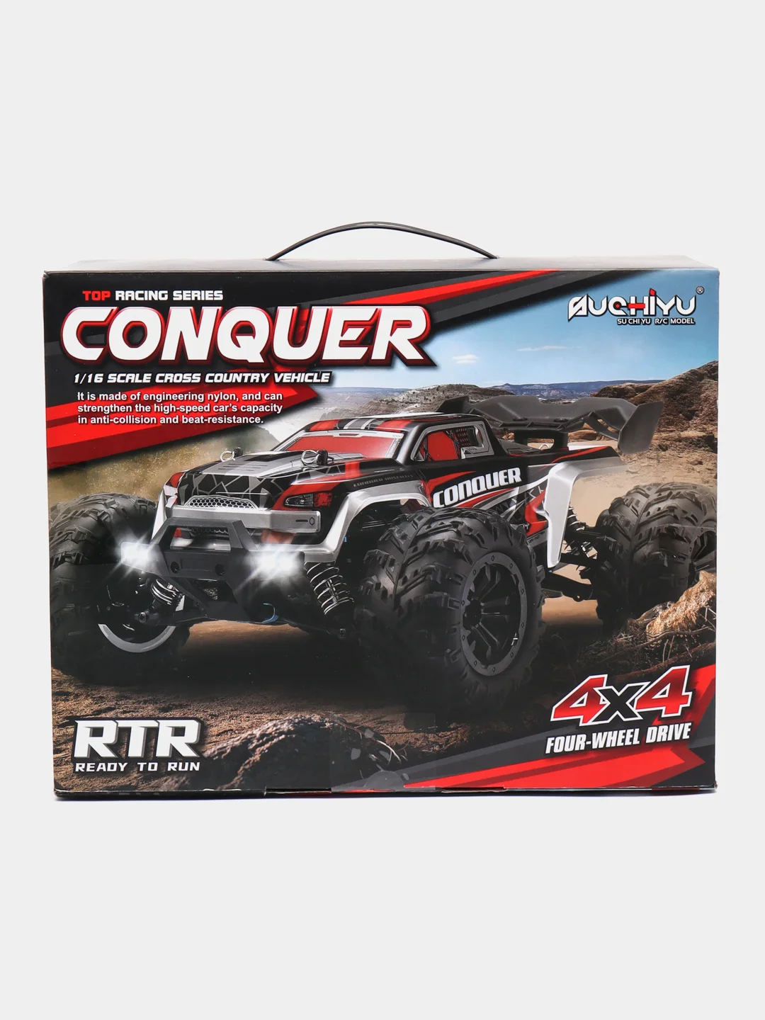 Красный машина на пульте управления внедорожник 1:16 RC CONQUER