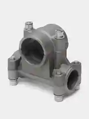 Серебряный комплект ручек с газом на бензиновые триммера 26/34/43/52 см3